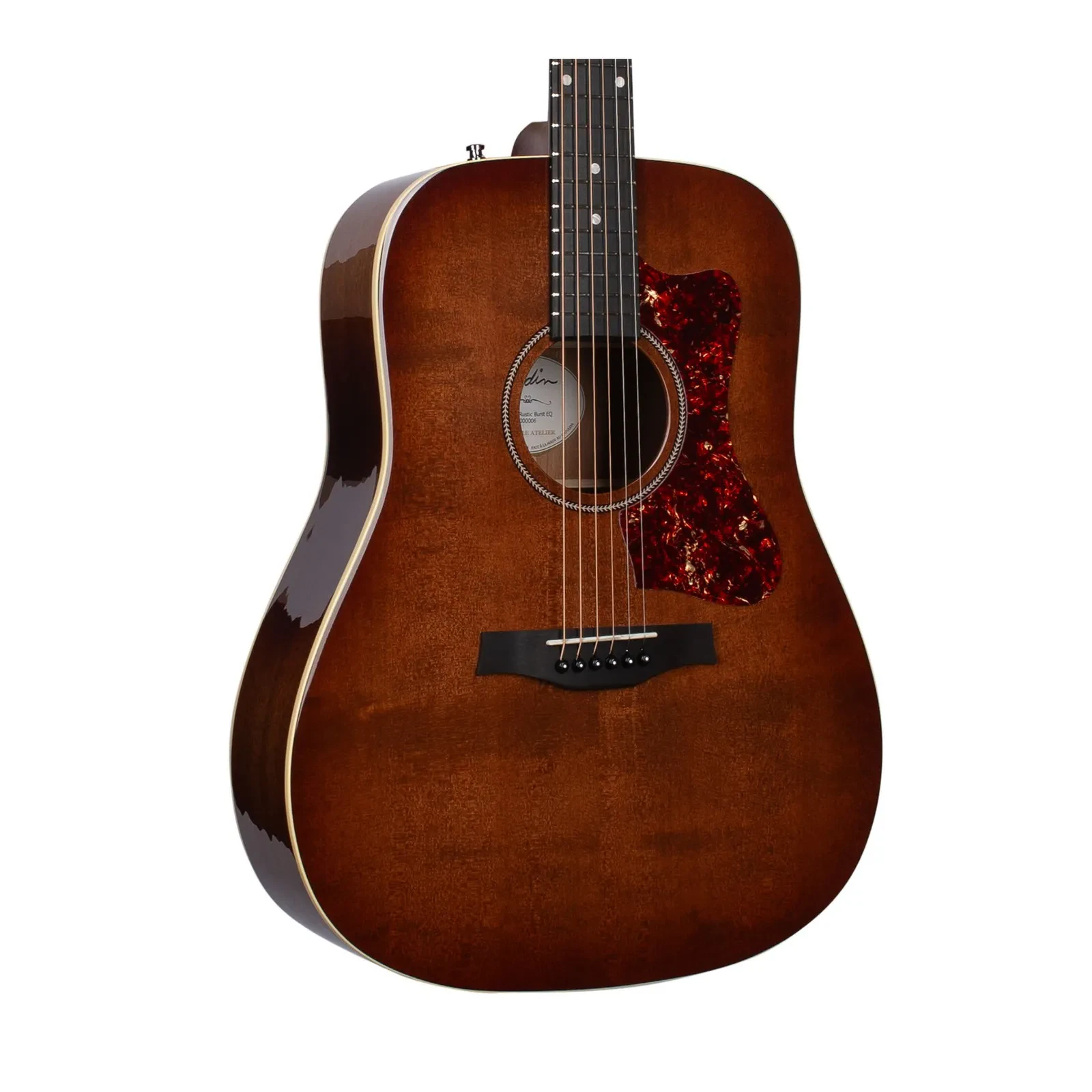 Godin Century Maho Cognac with Solid Cedar Top and Fishman Pickup (Rustic EQ)