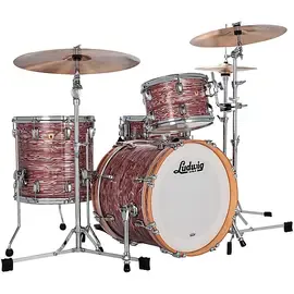 Ударная установка акустическая Ludwig Classic Maple 3-Piece Jazzette Shell Pack w/18 in. Bass Drum Pink Oyster