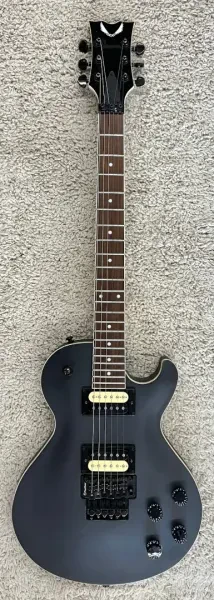 Dean Thoroughbred X Floyd, Black Satin Solid Body Cutaway Elec. Guitar TBX F BKS