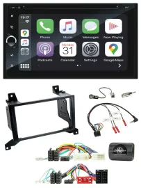 Blaupunkt USB DAB Bluetooth 2DIN TMC Lenkrad Navigation für Hyundai Santa Fe CM