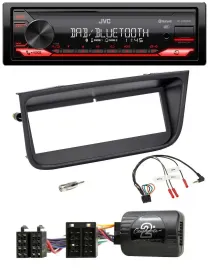 JVC Bluetooth USB DAB Lenkrad Autoradio für Peugeot 406 2002-2005