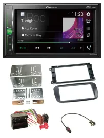 Pioneer 2DIN MP3 DAB USB Bluetooth Autoradio für Ford C-Max Galaxy Focus ab 2007