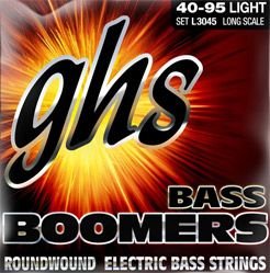Струны для бас-гитары GHS Boomers L3045 40-95