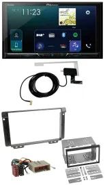 Pioneer 2DIN DAB USB MP3 Bluetooth Autoradio für Land Rover Freelander 2004-2006