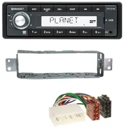 Continental USB MP3 AUX 1DIN Autoradio für Daewoo Lanos Nubria Leganza Matiz