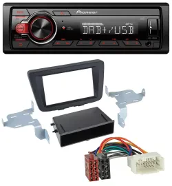 Автомагнитола для Suzuki Baleno (EW, с 2016) Pioneer 1DIN, DAB, USB, AUX, MP3
