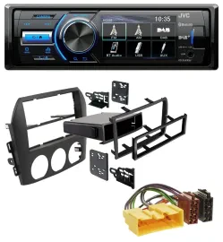 JVC Bluetooth MP3 USB DAB Autoradio für Mazda MX-5 (2005-2008)