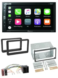 Pioneer DVD 2DIN MP3 DAB Bluetooth USB Autoradio für Alfa Romeo 159 Spider Brera