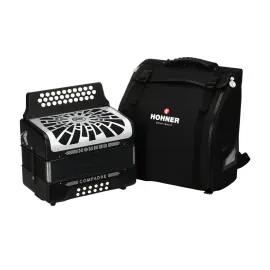 Б/У Чехол для аккордеона HOHNER Compadre FBbEb Musica Tipica Series, черный