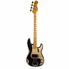 Бас-гитара Fender Custom Shop Limited '58 Precision Bass Heavy Relic Black
