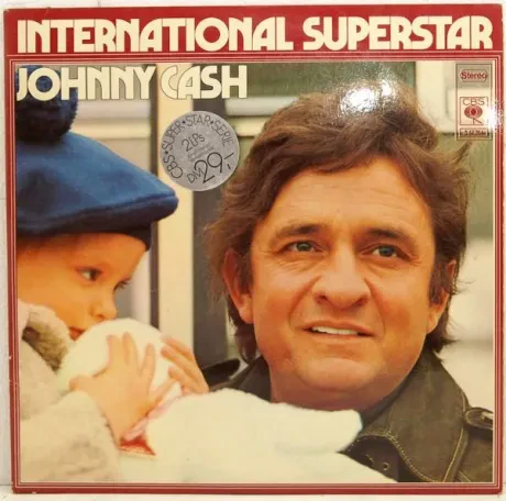 JOHNNY CASH - International Superstar (2LP , Used)