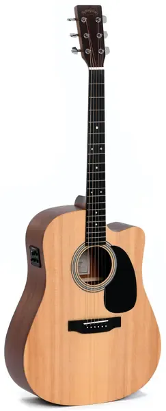 Электроакустическая гитара Sigma Guitars DMC-STE+ Dreadnought Satin Natural