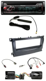 Pioneer USB DAB Lenkrad Bluetooth CD Autoradio für Ford Focus C-Max Galaxy ab 07