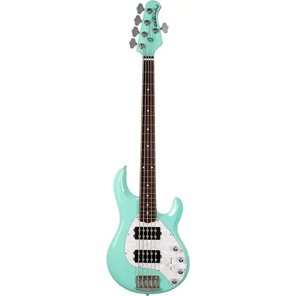 Бас-гитара Music Man StingRay5 Special HH Laguna Green