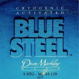 Струны для 5-струнной бас-гитары Dean Markley Blue Steel Bass 2679 ML-5 45-128