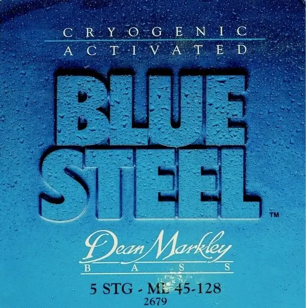 Струны для 5-струнной бас-гитары Dean Markley Blue Steel Bass 2679 ML-5 45-128