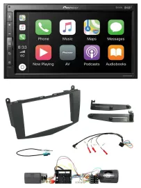 Автомагнитола для Mercedes C W204 Pioneer 2DIN, DAB, Bluetooth, USB