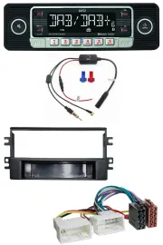 Dietz MP3 DAB Bluetooth USB Autoradio für Kia Carens (ab 2007)
