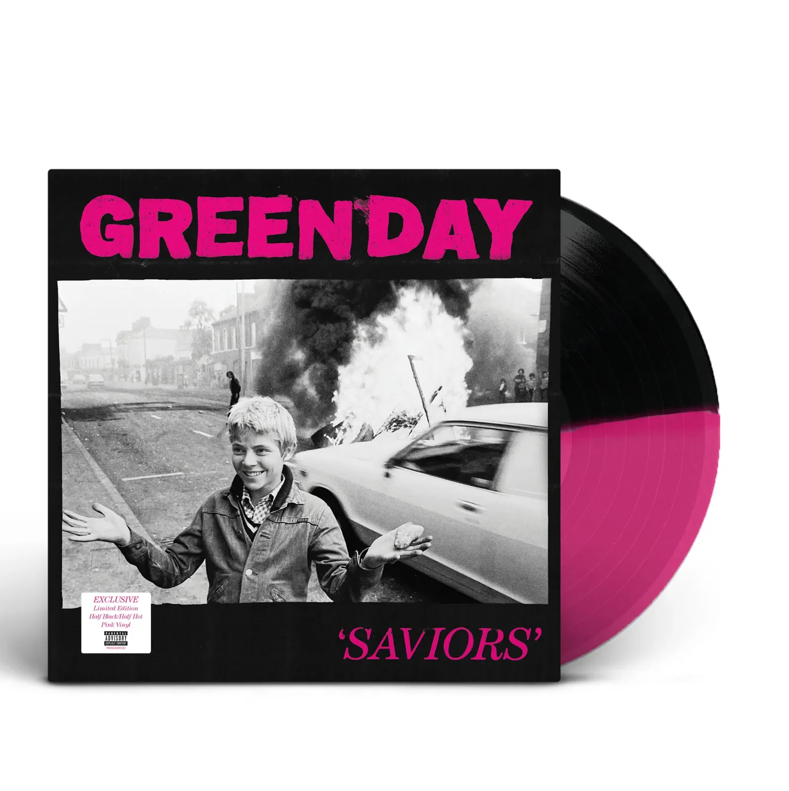 Green Day - Saviors [Indie-Exclusive Magenta & Black Vinyl] NEW Vinyl