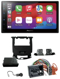 Pioneer DAB USB MP3 Bluetooth 2DIN Autoradio für Chevrolet Cruze ab 16 Klavierla