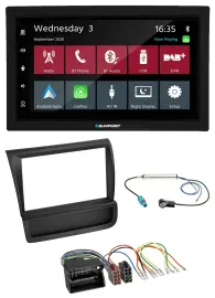 Blaupunkt DAB Bluetooth USB MP3 2DIN Autoradio für Audi R8 (42, 2006-2015)