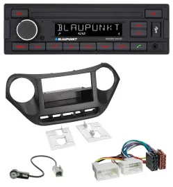 Blaupunkt USB AUX Bluetooth MP3 Autoradio für Hyundai i10 (ab 2013)