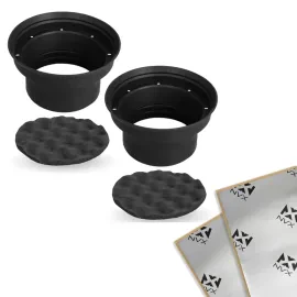 NVX XBAF525 Silicone Speaker Baffles & Sound Damping Kit
