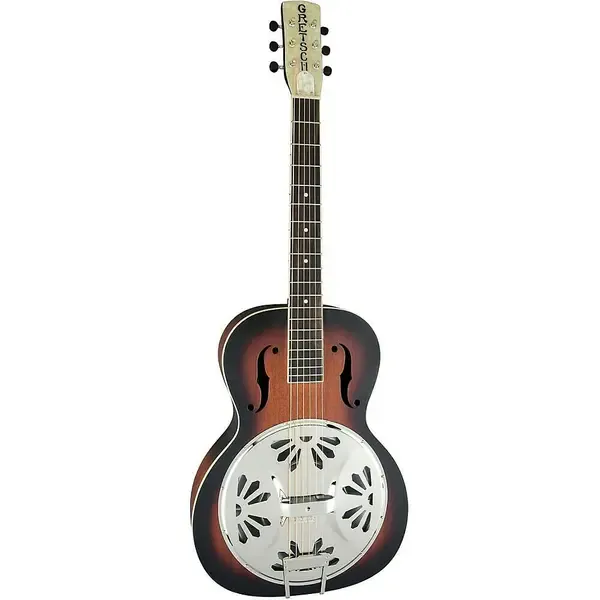 Резонаторная гитара Gretsch G9220 Bobtail Round-Neck Resonator Spider Cone 2-Color Sunburst