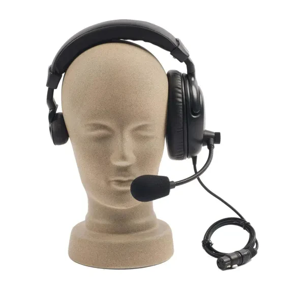 Anchor Audio H-2000S | Single Muff Intercom Headset with 1/8" Plug