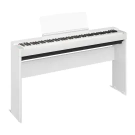 Yamaha P-225 88-Key Portable Electric Digital Piano Bundle with Stand (White)