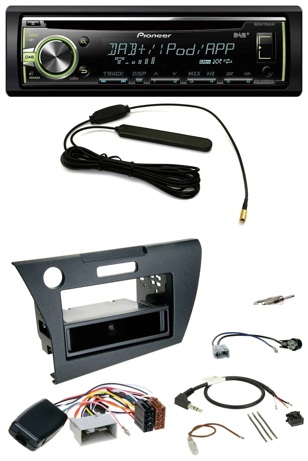 Автомагнитола для Honda CR-Z 2010–2013 Pioneer MP3 USB CD DAB