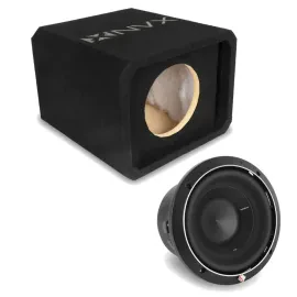 Сабвуфер NVX NE81P 8", фазоинверторный, щелевой порт, 3/4" MDF, в корпусе