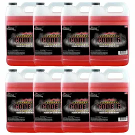 Master Fog Code 6 Long Lasting Halloween Fog/Smoke Machine Fluid Juice 8x Gallon