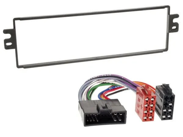 Einbauset DIN Autoradio für Kia Rio Clarus Carens bis 2002