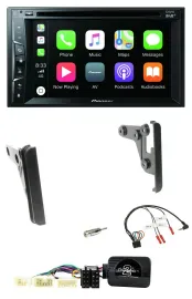 Pioneer Lenkrad USB DVD Bluetooth DAB 2DIN Autoradio für Toyota FJ ab 2007