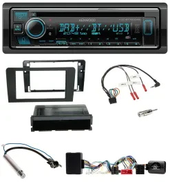 Kenwood Lenkrad Bluetooth DAB USB CD Autoradio für Audi A3 Symphony Aktivsystem