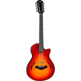 Электроакустическая гитара Taylor T5z Classic DLX 12-String SE Acoustic-Electric Guitar Cherry Sunburst