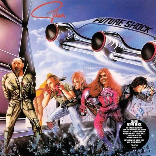 Виниловая пластинка Gillan - Future Shock - Expanded 140-Gram Blue & Pink Colored Vinyl [New Vinyl L