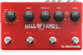 Педаль эффектов для электрогитары TC Electronic Hall of Fame 2 X4 Reverb