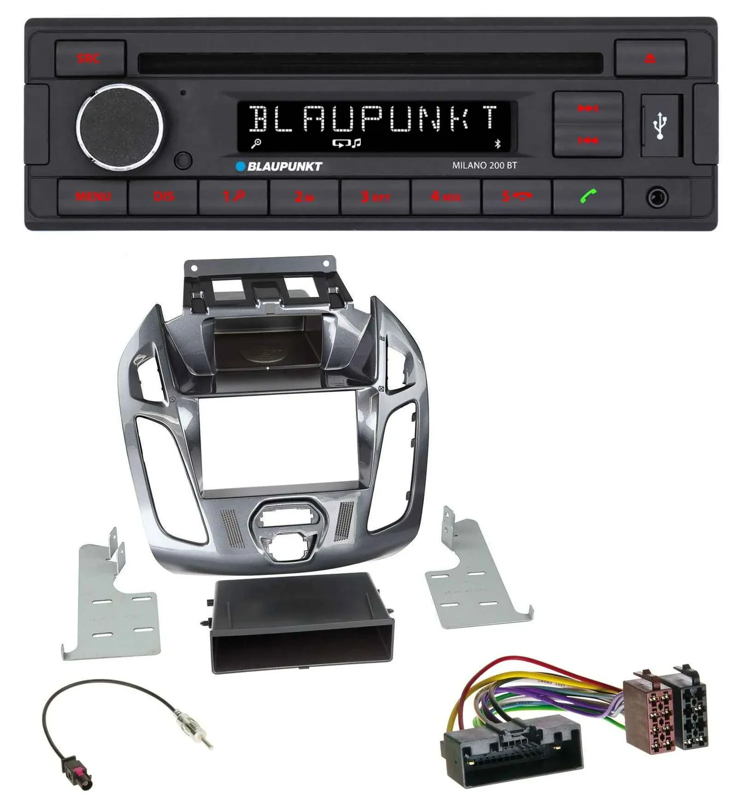 Автомагнитола Blaupunkt MP3 USB CD Bluetooth AUX для Ford Transit/Connect (2012–2018)
