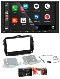 Автомагнитола для Alfa Romeo Giulietta (с 2013, Facelift, 940) JBL 2-DIN, DAB, Bluetooth, USB, MP3