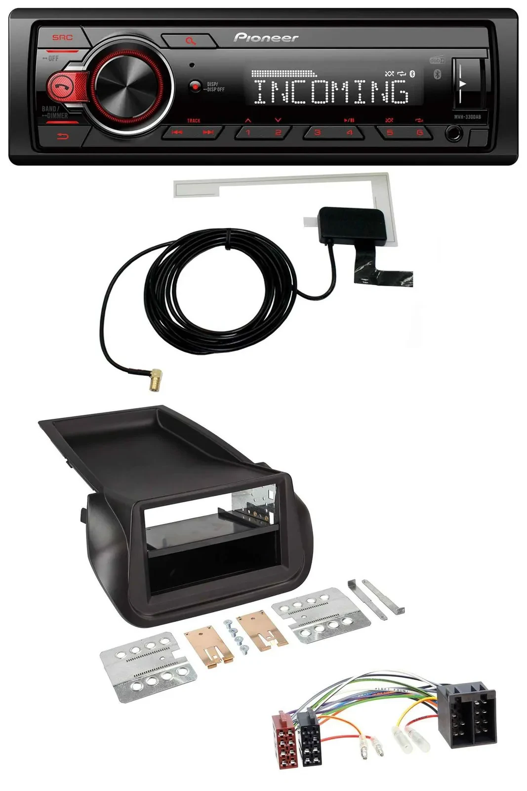 Автомагнитола для FIAT Fiorino (с 2008) Pioneer USB MP3 DAB Bluetooth