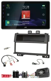 JVC DAB Lenkrad Bluetooth USB Autoradio für Hyundai i20 ISO 2009-11 schwarz