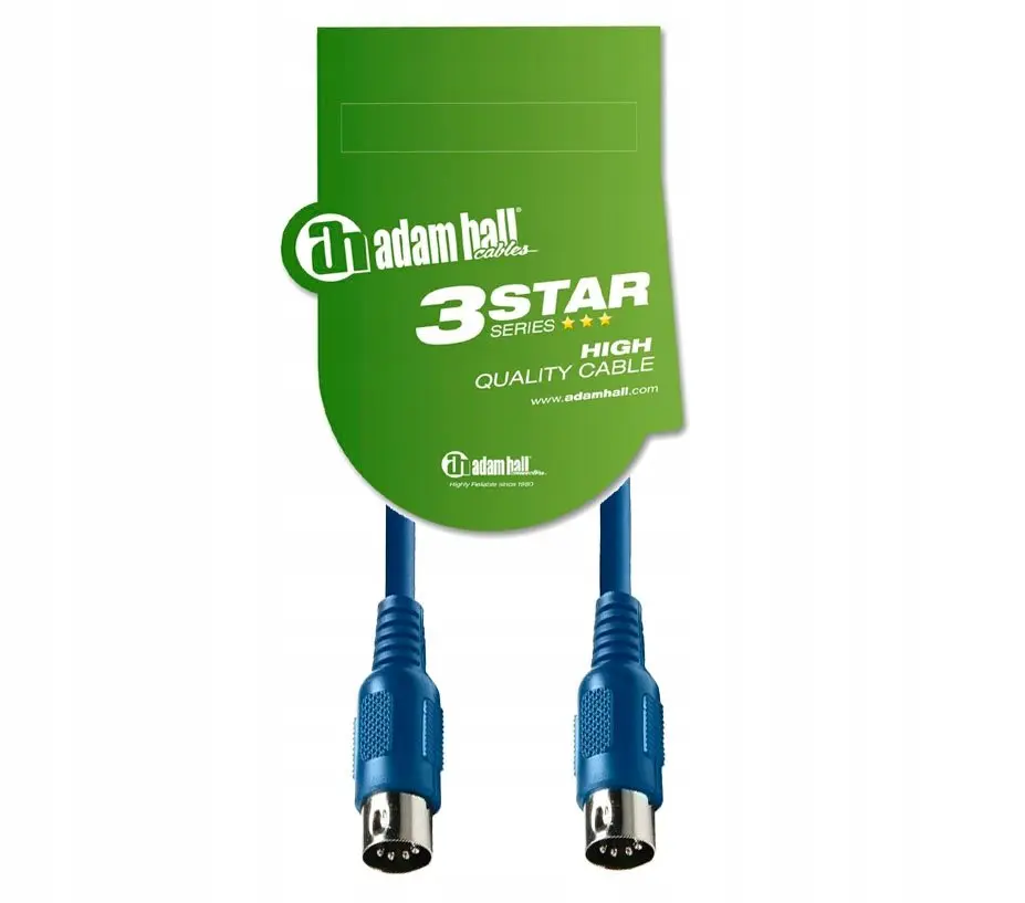 Миди-кабель Adam Hall K3 MIDI 0150 BLU 1.5 м