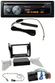Автомагнитола для VW Polo (с 2014) Pioneer CD/USB/Bluetooth/DAB/MP3 черный глянец