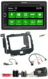 Blaupunkt Bluetooth 2DIN Lenkrad DAB USB TMC Navigation für Hyundai i10 09-13 Ru