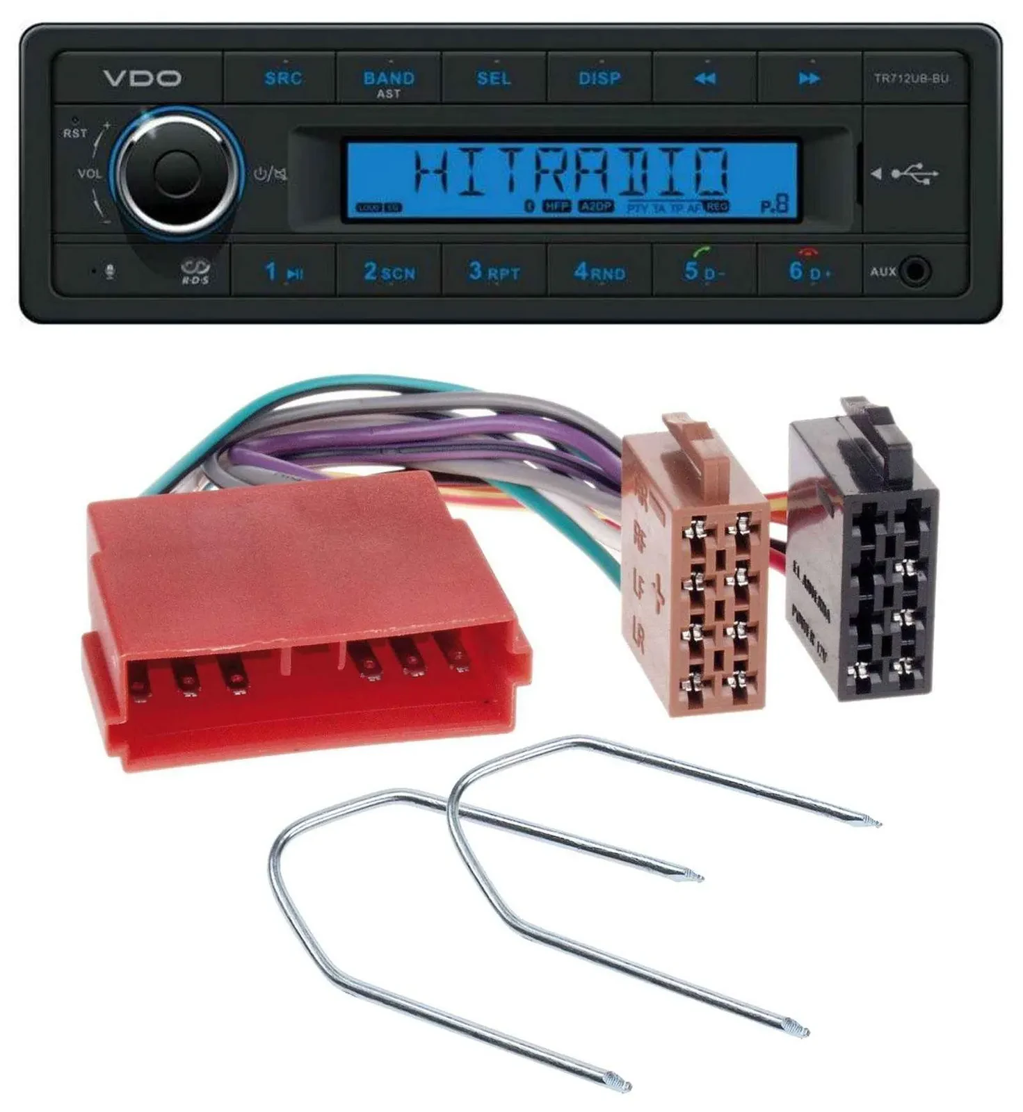 VDO Bluetooth AUX USB MP3 Autoradio für Citroen BX 1992-1994 XM 1989-2000