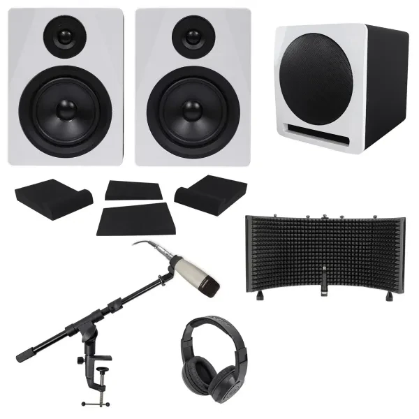 Комплект для подкастов Rockville APM5W+RCDSTR10B SAMSON PACK 2+SAMBA18