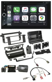 Blaupunkt DAB USB Bluetooth Lenkrad 2DIN TMC Navigation für BMW 3-er E46 2001-20