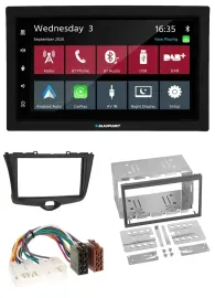 Blaupunkt DAB Bluetooth USB MP3 2DIN Autoradio für Toyota Yaris (2003-2005)